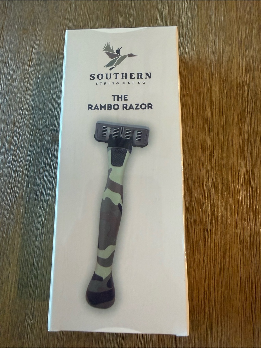 Southern String Hat Co. Golden Tan Hat and Razor - Picture 8 of 8